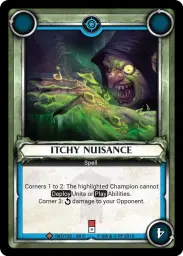 Itchy Nuiscance